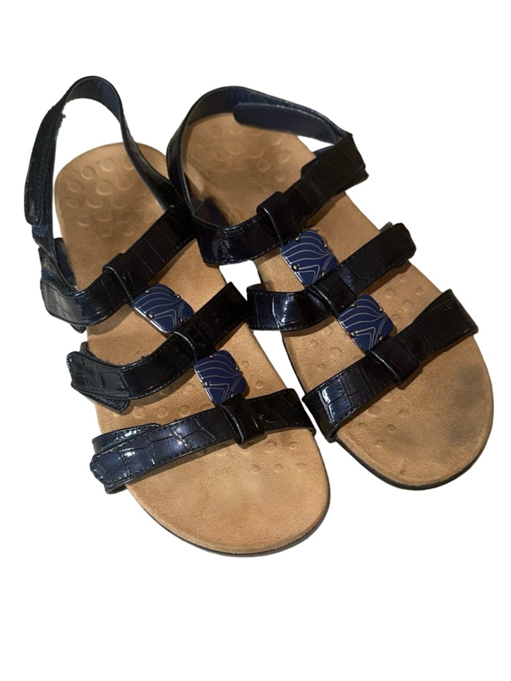 Vionic Orthheel technology Sandals Navy size 9